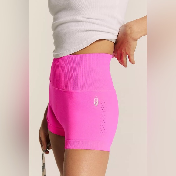 NWOT Free People Good Karma Running Shorts - Picture 1 of 6